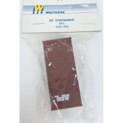 Walthers 933-1763 HO Scale APL 20' Container - Model Train Junction: Quality Parts and Art Supplies