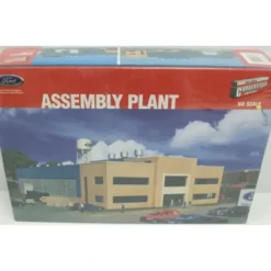 Walthers 933-3079 HO Scale Assembly Plant Industrial Structure Building Kit - Model Train Junction: Quality Parts and Art Supplies