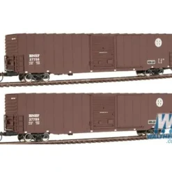 Walthers 932-235513 HO Scale BNSF Pullman-Standard 60' Auto Boxcar- 2 Pack LN/Box - Model Train Junction: Quality Parts and Art Supplies