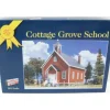 Walthers 933-3607 HO Scale Cottage Grove School Kit - Model Train Junction: Quality Parts and Art Supplies