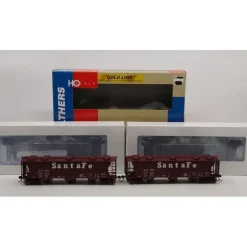 Walthers 932-27965 HO Scale Gold Line Santa Fe PS-2 Covered Hopper (Pack of 2) NIB - Model Train Junction: Quality Parts and Art Supplies