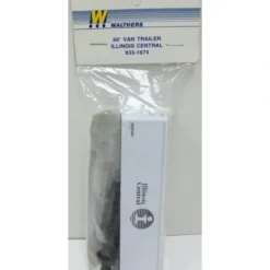 Walthers 933-1674 HO Scale Illinois Central 40' Van Trailer Kit - Model Train Junction: Quality Parts and Art Supplies