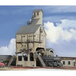 Walthers 933-2903 HO Scale Modern Coaling Tower Industrial Building Kit - Model Train Junction: Quality Parts and Art Supplies