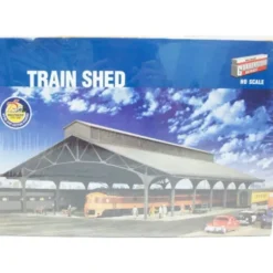 Walthers 933-2949 HO Scale Train Shed Cornerstone Series Building Kit - Model Train Junction: Quality Parts and Art Supplies