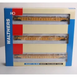 Walthers 932-3943 HO Scale TTX NSC 53' Well Car 3-Unit #620643 (Set of 3) EX/Box - Model Train Junction: Quality Parts and Art Supplies