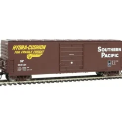 Walthers 910-1917 HO Southern Pacific 50' Evans Smooth Side Boxcar #659428 EX/Box - Model Train Junction: Quality Parts and Art Supplies