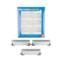 Walthers 910-56865 HO Trinity Industries Leasing RD4 Coal Hopper #1 (Pack of 3) LN/Box - Model Train Junction: Quality Parts and Art Supplies