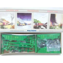 Walthers 932-9112 NLPX 36Ft Ribbed Twin 3-Hopper Kit - Model Train Junction: Quality Parts and Art Supplies