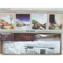 Walthers 932-4714 Waffle Boxcar Wisconsin Central Kit - Model Train Junction: Quality Parts and Art Supplies