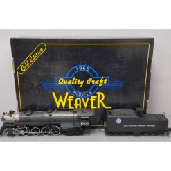 Weaver G1097LP O Gauge D&RGW Green Boiler Steam Locomotive #1705 EX/Box - Model Train Junction: Quality Parts and Art Supplies