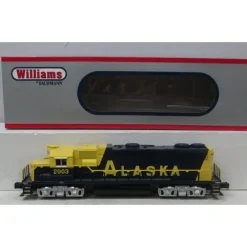 Williams 21217 Alaska Railroad GP38 Powered Diesel Locomotive #2003 - Model Train Junction: Quality Parts and Art Supplies
