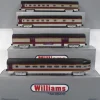 Williams 43151 Atlantic Coast Line Streamliner Passenger 4 Car Set - Model Train Junction: Quality Parts and Art Supplies