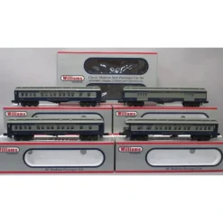 Williams 43451 B&O 60 Ft. Madison Passenger Car Car (Pack of 4) - Model Train Junction: Quality Parts and Art Supplies