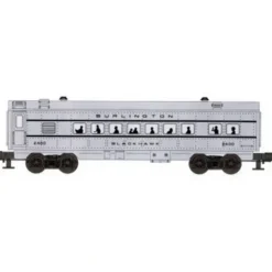 Williams 43256 Chicago Burlington & Quincy O27 Streamline Passenger 4-Pack - Model Train Junction: Quality Parts and Art Supplies