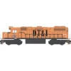 Williams 21219 DT&I GP38 Powered Diesel Locomotive - Model Train Junction: Quality Parts and Art Supplies