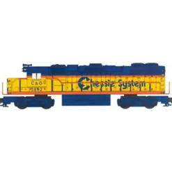 Williams 21205 O Chessie GP38 Powered Diesel Locomotive - Model Train Junction: Quality Parts and Art Supplies