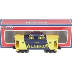 Williams 47754 O Gauge Alaska N5C Porthole Caboose #1072 - Model Train Junction: Quality Parts and Art Supplies