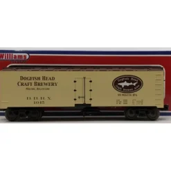 Williams 47461 O Gauge Dogfish Head IPA 40' Refrigerated Boxcar #1045 - Model Train Junction: Quality Parts and Art Supplies