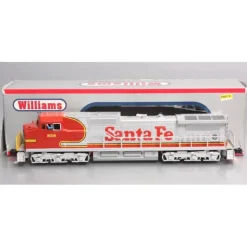 Williams 20404 O Gauge Santa Fe C44-9W Diesel Locomotive #858 - Model Train Junction: Quality Parts and Art Supplies