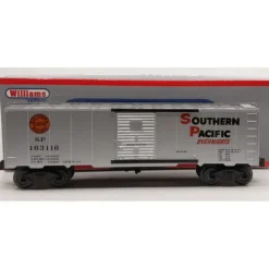 Williams 47002 O Gauge Southern Pacific 40 Ft. Boxcar #163116 - Model Train Junction: Quality Parts and Art Supplies