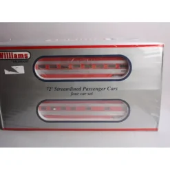Williams 43171 O Gauge Texas Special 72 Ft. Streamline Passenger Cars (Set of 4) - Model Train Junction: Quality Parts and Art Supplies