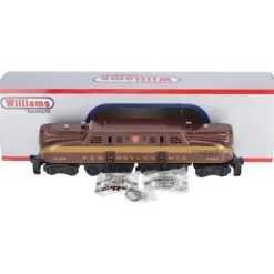 Williams 41799 O PRR Tuscan 5-Stripe Semi-Scale GG-1 Electric Locomotive #2360 - Model Train Junction: Quality Parts and Art Supplies