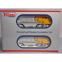 Williams 20186 Santa Fe F3 Diesel Locomotive AA Set - Model Train Junction: Quality Parts and Art Supplies
