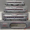 Williams "O" Gauge Budd Amtrak 3- Car Passenger Set W/ Sound EX/Box - Model Train Junction: Quality Parts and Art Supplies