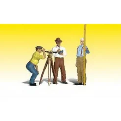 Woodland Scenics A2556 G Hilow Brothers Surveying Figures (Set of 5) - Model Train Junction: Quality Parts and Art Supplies