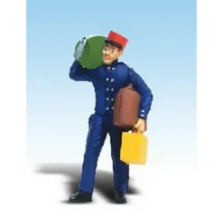 Woodland Scenics A2527 G Scenic Accents Paul Porter Figure - Model Train Junction: Quality Parts and Art Supplies