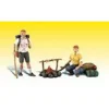 Woodland Scenics A2567 G Scenic Accents Camp Couple Figures (Set of 4) - Model Train Junction: Quality Parts and Art Supplies
