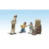 Woodland Scenics A2545 G Scenic Accents Barney's Big Bust Figures (Set of 4) - Model Train Junction: Quality Parts and Art Supplies
