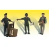 Woodland Scenics A2565 G Scenic Accents Dock Crew Figures (Set of 4) - Model Train Junction: Quality Parts and Art Supplies