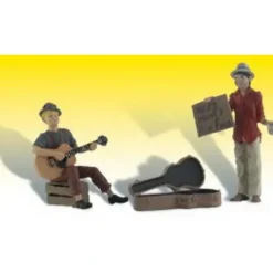 Woodland Scenics A2563 G Scenic Accents Begging for Bucks Figures (Set of 4) - Model Train Junction: Quality Parts and Art Supplies