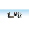 Woodland Scenics A1927 HO One Man Crew Construction Figures (Set of 7) - Model Train Junction: Quality Parts and Art Supplies