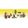 Woodland Scenics A1938 HO Scenic Accents Summertime Jobs Figures (Set of 7) - Model Train Junction: Quality Parts and Art Supplies