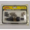Woodland Scenics A1854 HO Scenic Accents Assorted Skids (Set of 15) - Model Train Junction: Quality Parts and Art Supplies