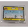 Woodland Scenics A1937 HO Scenic Accents Windy Day Play Figures (Set of 8) - Model Train Junction: Quality Parts and Art Supplies