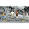 Woodland Scenics A2165 N Scenic Accents Game of Horseshoes Figures (Set of 6) - Model Train Junction: Quality Parts and Art Supplies