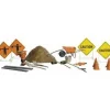 Woodland Scenics A2213 N Scenic Accents Road Crew Details (Set of 21) - Model Train Junction: Quality Parts and Art Supplies