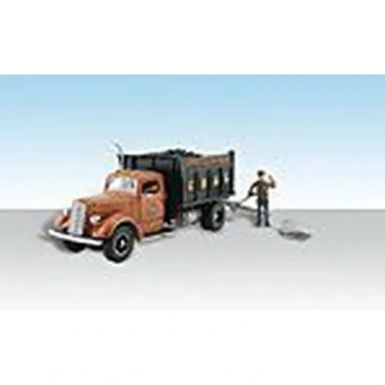 Woodland Scenics AS5555 HO AutoScenes Lumpy's Coal Company - Model Train Junction: Quality Parts and Art Supplies