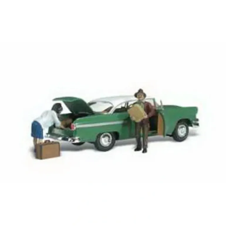 Woodland Scenics AS5526 HO AutoScenes Lubeners Loading - Model Train Junction: Quality Parts and Art Supplies