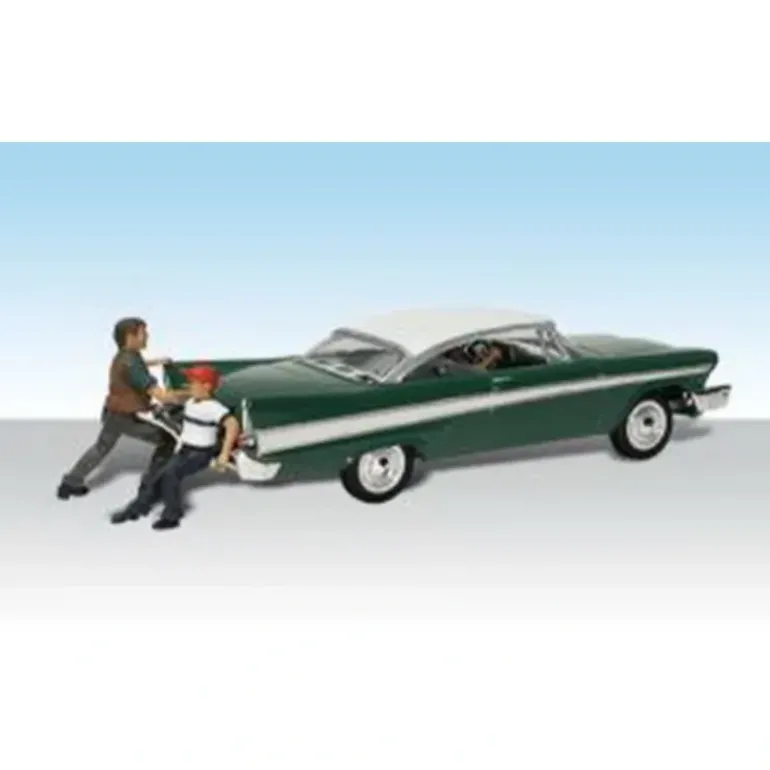 Woodland Scenics AS5336 N AutoScenes Shove It or Leave It - Model Train Junction: Quality Parts and Art Supplies