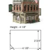 Woodland Scenics BR5024 HO Built-&-Ready Corner Emporium Building - Model Train Junction: Quality Parts and Art Supplies