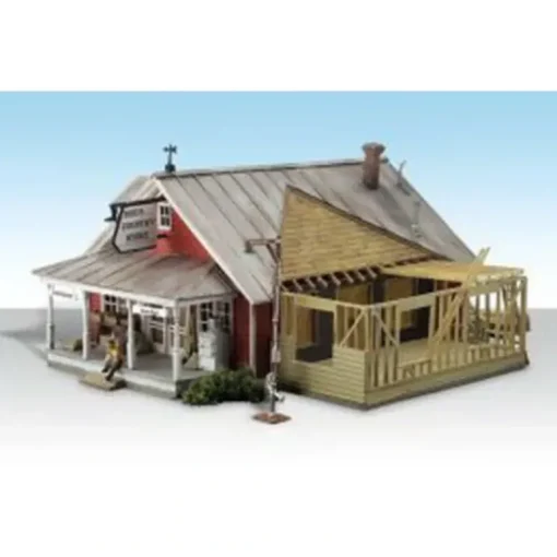 Woodland Scenics BR5031 HO Built-&-Ready Country Store Expansion Building - Model Train Junction: Quality Parts and Art Supplies