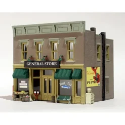 Woodland Scenics BR4925 N Built-&-Ready Lubener's General Store Building - Model Train Junction: Quality Parts and Art Supplies