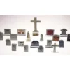 Woodland Scenics D201 HO Scenic Details Tombstones (Pack of 20) - Model Train Junction: Quality Parts and Art Supplies