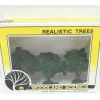 Woodland Scenics TR1007 3" - 4" Medium Green Realistic Trees (Pack of 3) - Model Train Junction: Quality Parts and Art Supplies