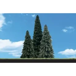 Woodland Scenics TR3565 2" - 3.5" Forever Green Trees (Pack of 5) - Model Train Junction: Quality Parts and Art Supplies